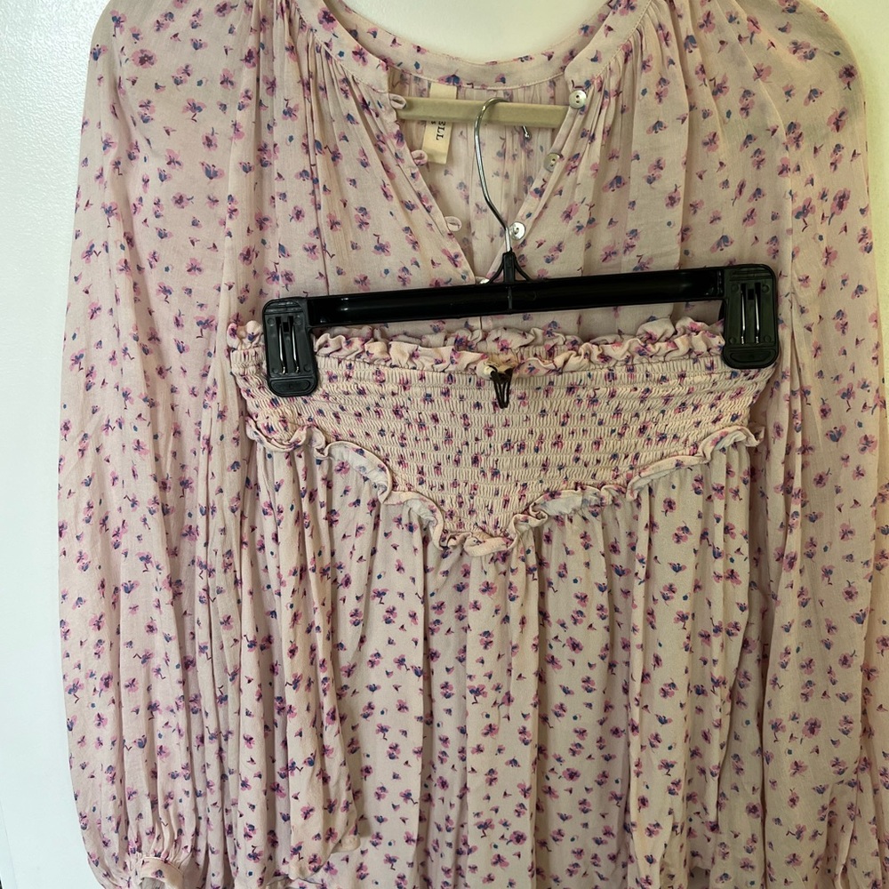Spell and the gypsy dolly ditsy shirt and skirt set xs - Picture 2 of 7